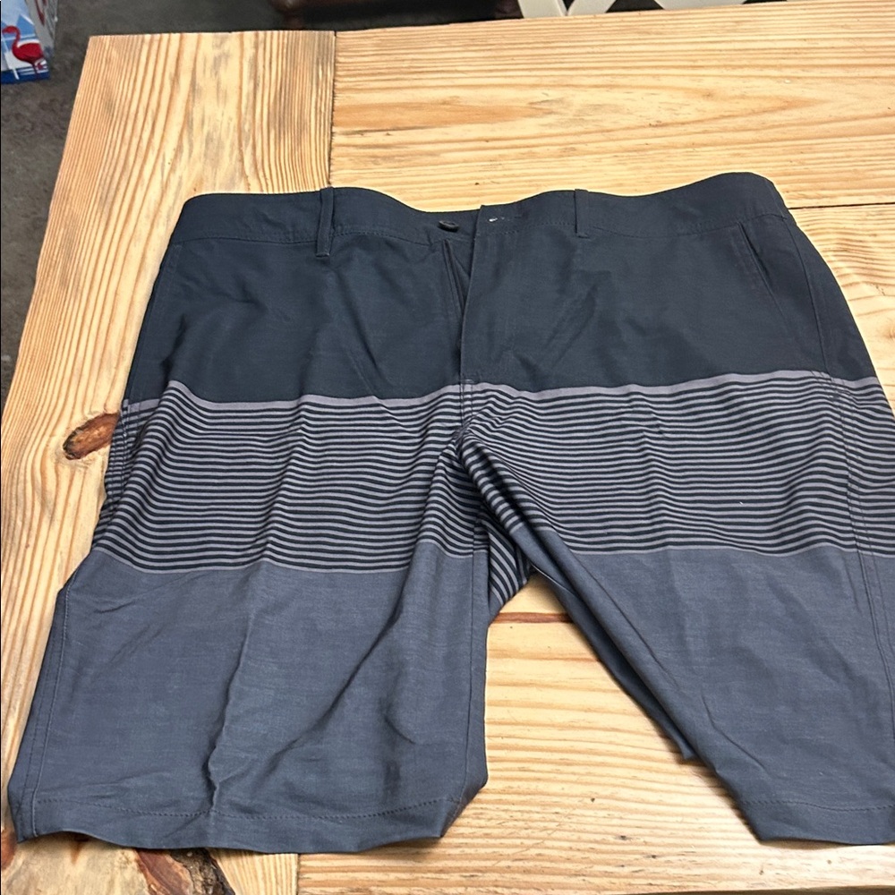Goodfellow & Co Charcoal and Black Board Shorts